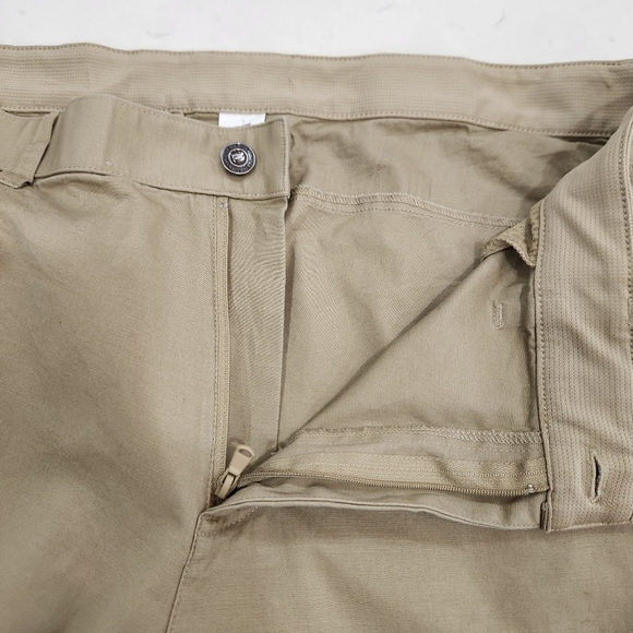 Fabletics Pants 36/32 36x29 Khaki The Only Pant Performance Stretch Golf Chino - Picture 5 of 15